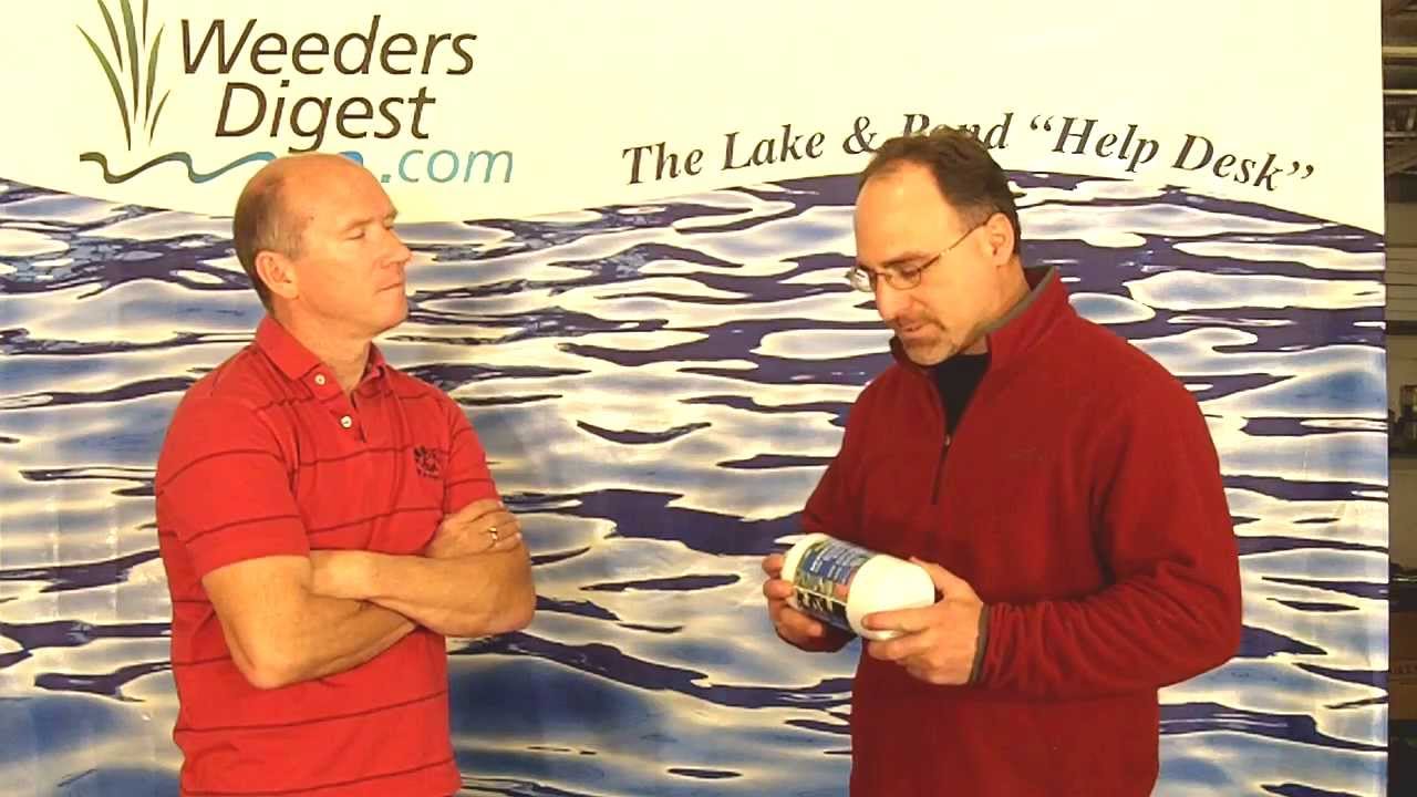 POND CLEANER - remove algae from a pond