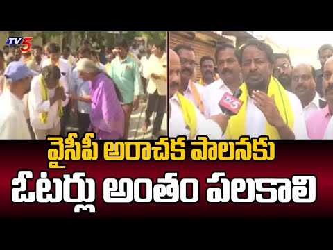 Madanapalle TDP MLA Candidate ShaJahan Basha Face TO Face With Tv5 | AP Elections | Tv5 - TV5NEWS