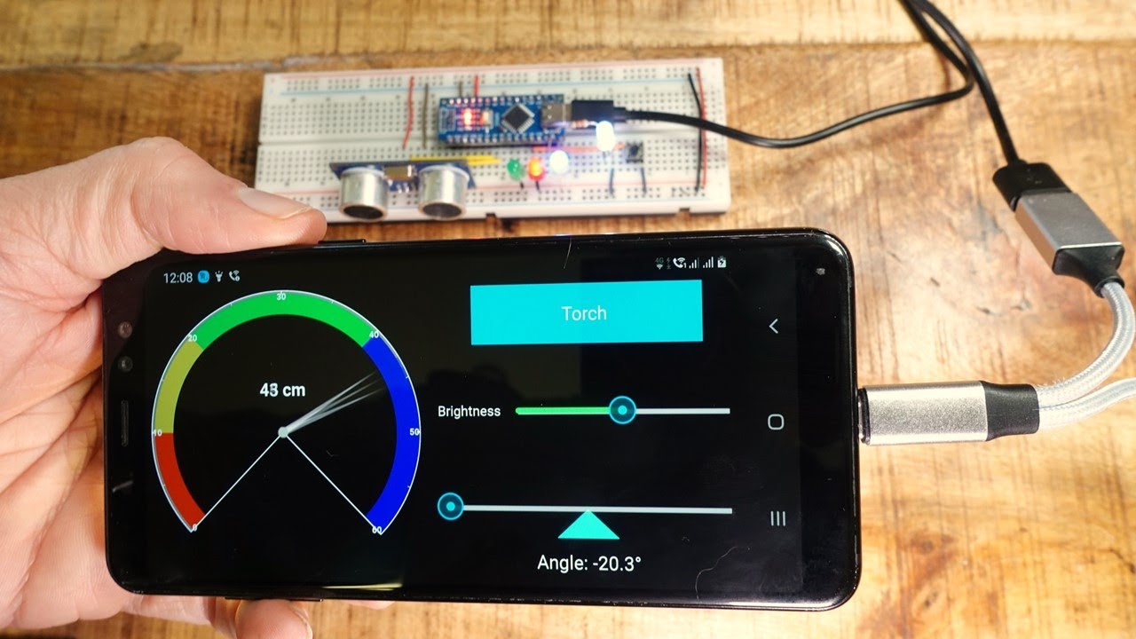 Your Old Android Phone as a Controller for Arduino Projects