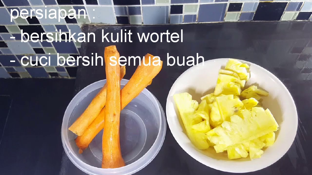 Jus wortel yang disukai anak-anak😗😗 