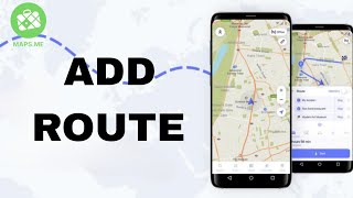 How To Add Route On Maps.Me App screenshot 3