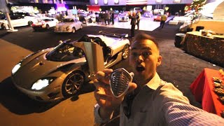 Taking Floyd Mayweather's Koenigsegg Trevita to the FANCIEST PARTY of my life