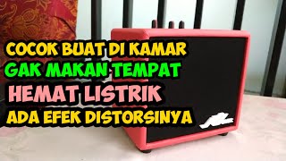 AMPLIFIER GITAR MINI SUDAH ADA DISTORSINYA, SUARANYA BIKIN KAGET!