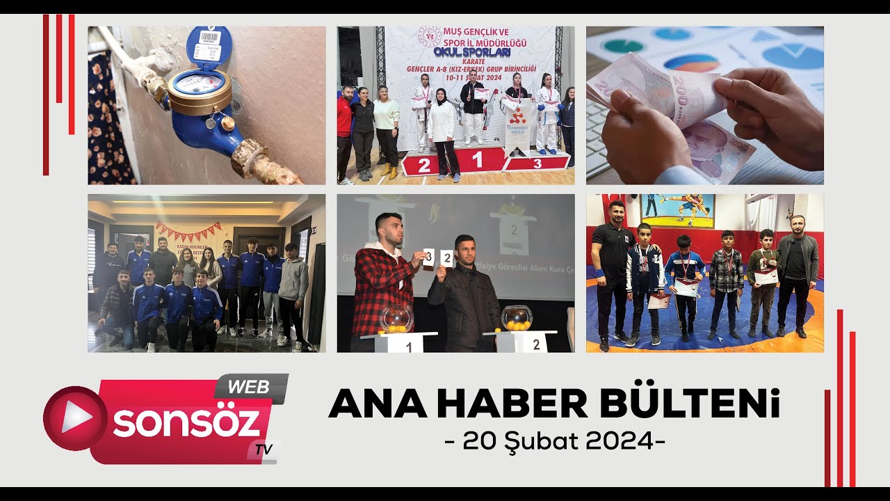 20 Şubat 2024 Batman Ana Haber B&uuml;lteni