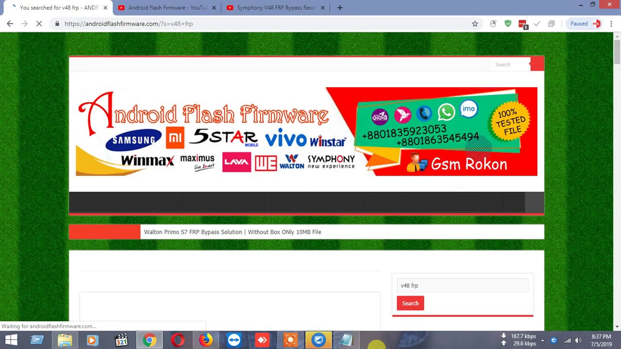 How To Symphony V48 Frp Remove Solution Without Box Only 40MB File
