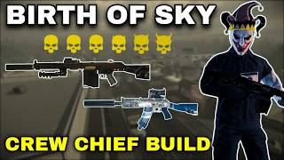 PAYDAY 2 - Birth of Sky DSOD Solo No Ai, Downs, Assets, Uppers - Crew Chief LMG Build