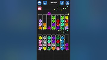 Ball Sort Puzzle by Guru Game: Levels 2596, 2597, 2598, 2599, 2600
