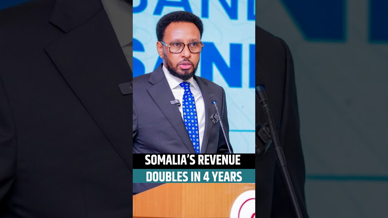Still from Somalia Says Revenue Doubled in Four Years, Cites Finance Reforms. #somalia