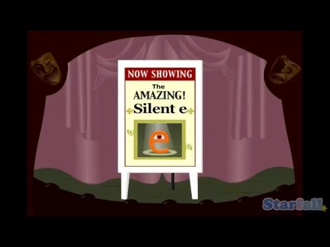 "The Amazing Silent-e" A Starfall™ Movie From Starfall.com