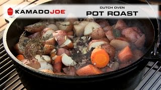 Kamado Joe Dutch Oven Pot Roast