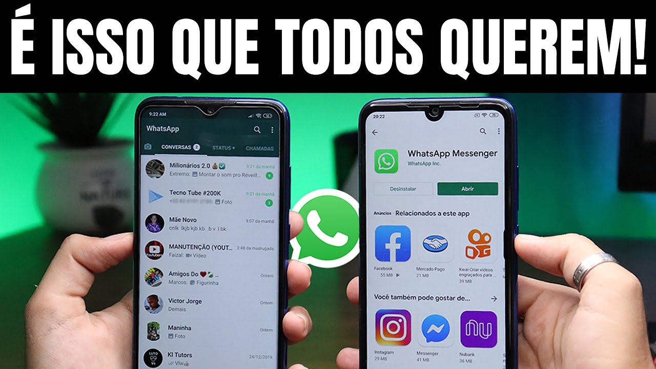 AGORA SIM!! Essas São as NOVIDADES Esperadas Para o WhatsApp em 2020 ...