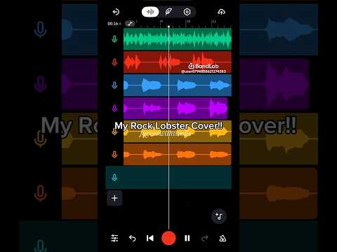 Rock Lobster Cover 🦞 | #rocklobster #cover #song #voiceover #music #instrumental #fypage