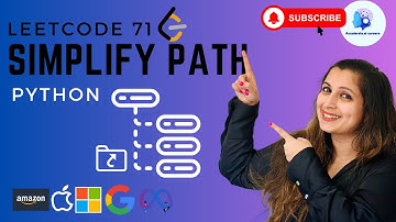 🔥Leetcode 71. Simplify Path | Medium | Python #amazon, #apple, #google, #microsoft, #meta #leetcode🏆