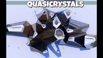 Quick concept for QUASICRYSTALS in SketchUp with plugins.