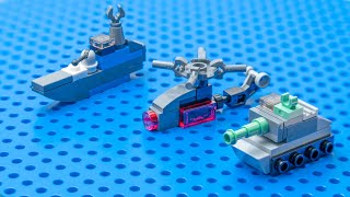 LEGO Mini Vehicles Tutorial 1