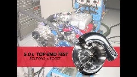 5.0L BOLT ONS VS BOOST LET