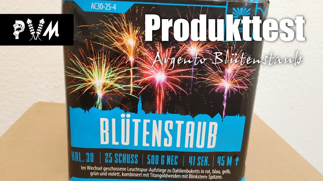 PRODUKTTEST: ARGENTO BLÜTENSTAUB | SILVESTER 2020/21