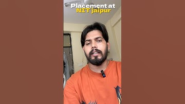 Highest Package at NIT JAIPUR | Placement 2025 | #mnit #jee #shorts #nitjaipur