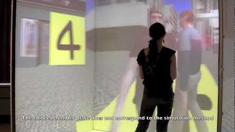 Within-Crowd Immersive Evaluation of Collision Avoidance Behaviors - 2012