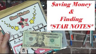 Saving Money \u0026 Finding Star Notes #Starnote #money #cash