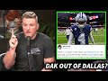 Pat McAfee Reacts To Dak Prescott's Brother Hinting He May Leave The Cowboys