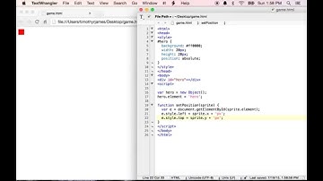 Learning HTML and JavaScript with a Simple Shooting Game: Lesson 1
