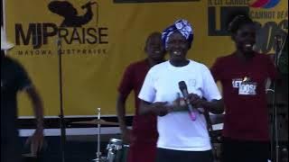 Imat Abolo live Lango traditional song ministration at Let Loose Music concert