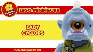 Lego Minifigure Lady Cyclops Col209 Series 13