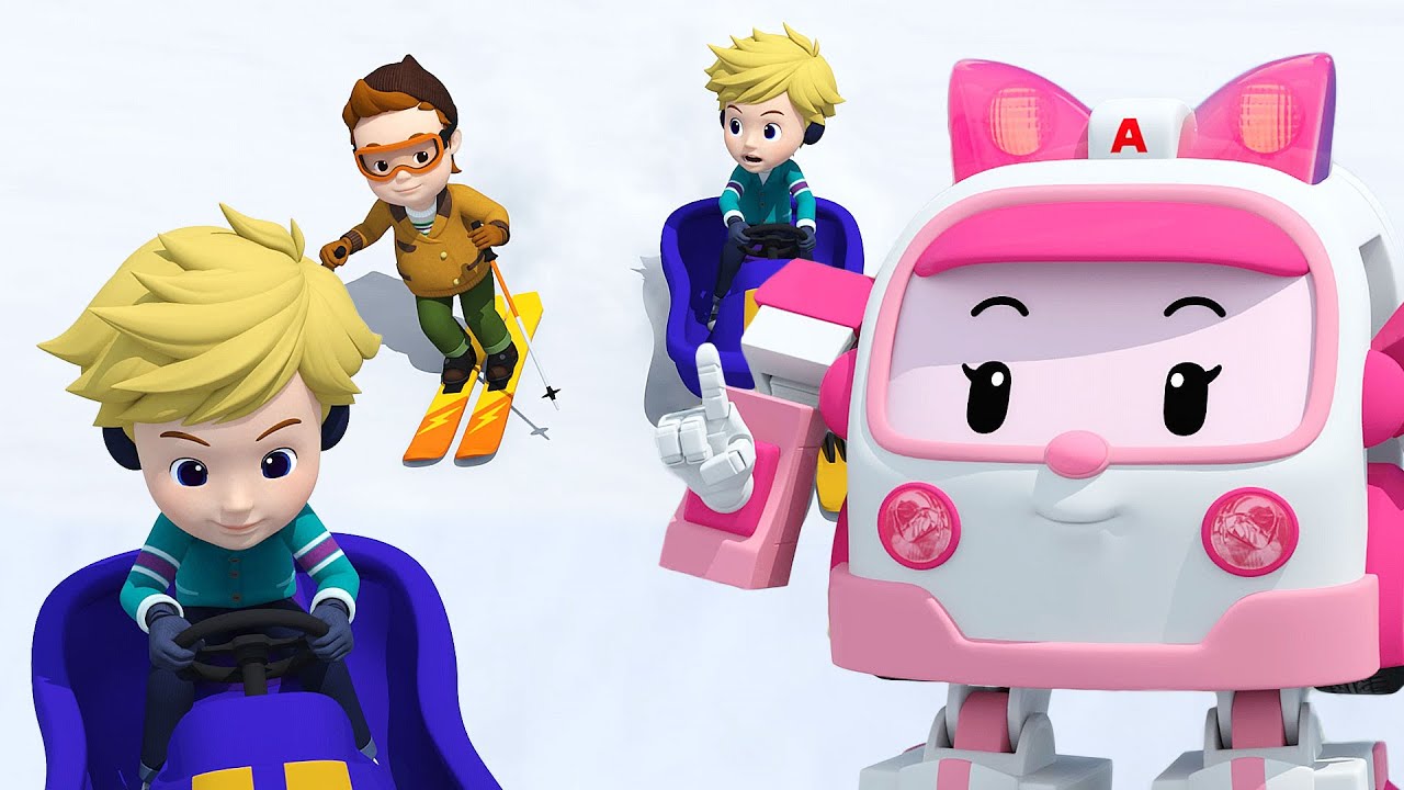 请留在安全线后面 | 变形警车珀利安全篇动画合集 | 儿童安全教育 | 安全故事 | 儿童动画 | 变形警车珀利TV 中文