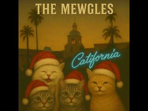 365 CAT-Catifornia 🐾“Welcome to the Catifornia~🎸🌴”호텔 캘리포니아가 이렇게 귀여워질 줄은 몰랐지?산타모자 쓴 365 고양이들의 감성커버