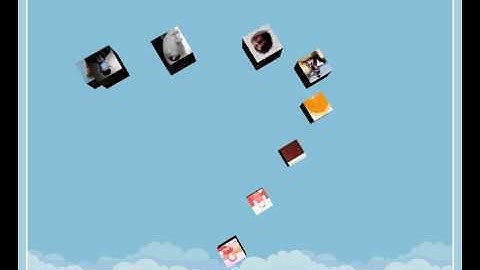 X3DOM/WebGL Show Mutual Twitter Friends