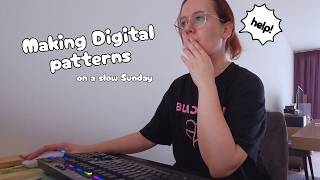 A Sunday of making patterns in less than 4 minutes