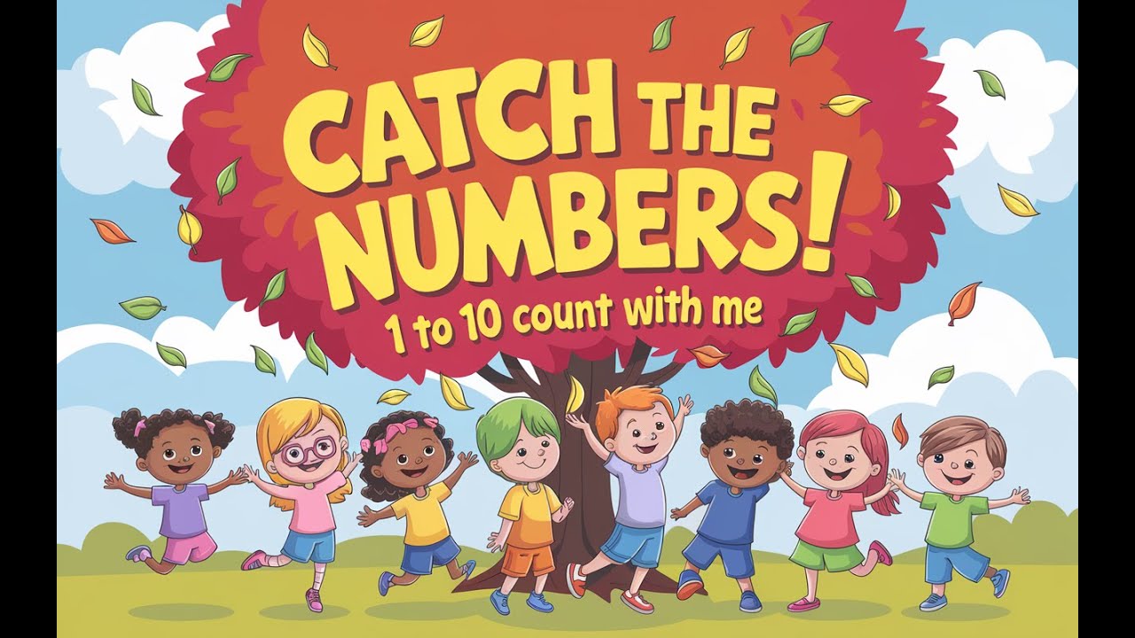 Fun Counting Leaves Song for Kids 🍂 Learn Numbers 1-10 with Catchy Autumn Tune!
