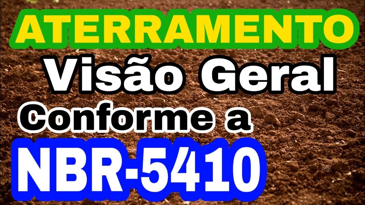 ATERRAMENTO Visão Geral CONFORME a Norma NBR-5410. O que é ELETRODO de ATERRAMENTO?