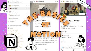 Full The Basics Of Notion On Android And IPhone 2021 | Notion Tutorial Guide