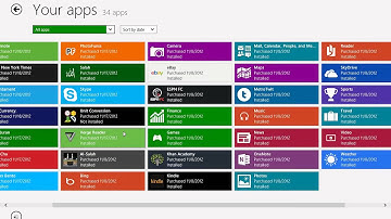 100 Windows 8 Tips and Tricks   11   How To View Your Installed Apps From Within The Store