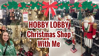2025 Hobby Lobby Christmas Shop With Me