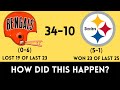 The Most SURPRISING Blowout in NFL HISTORY | Steelers @ Bengals (1979)