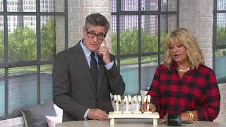 Joan Rivers Set of 4 Metallic Disc Earrings on QVC