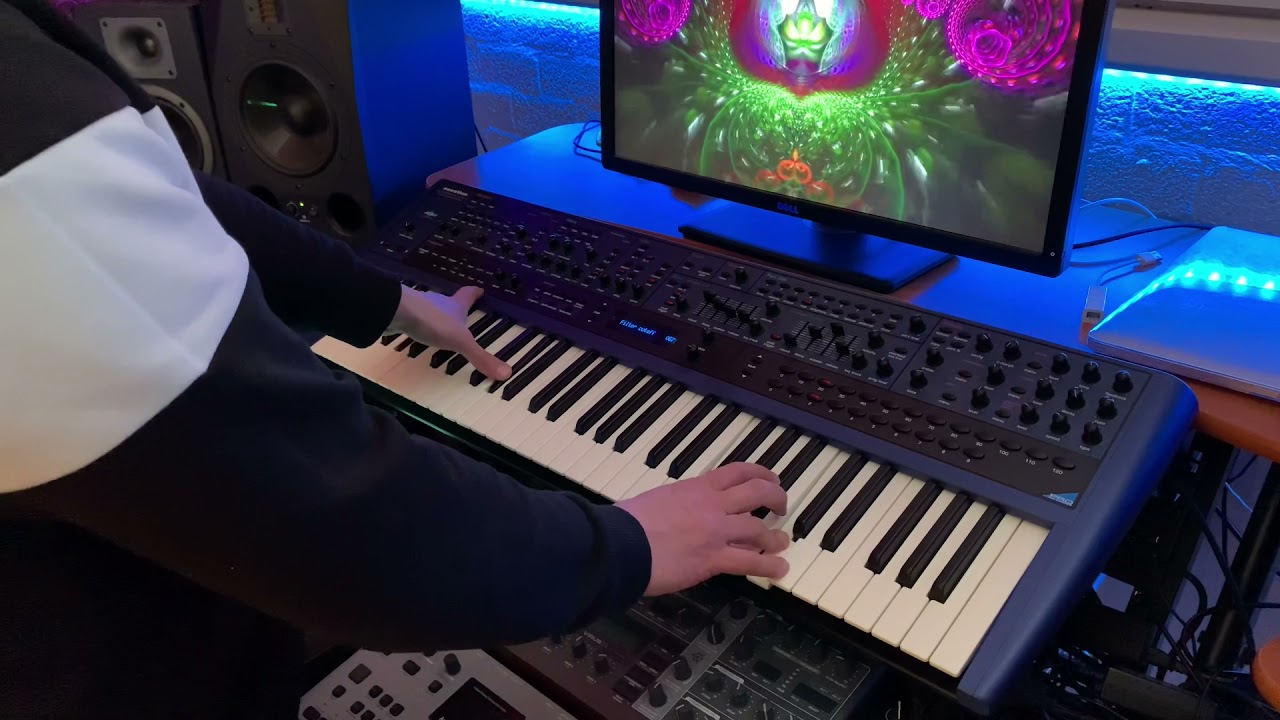 Such warm sounds from the Novation Supernova, just playing keys :)