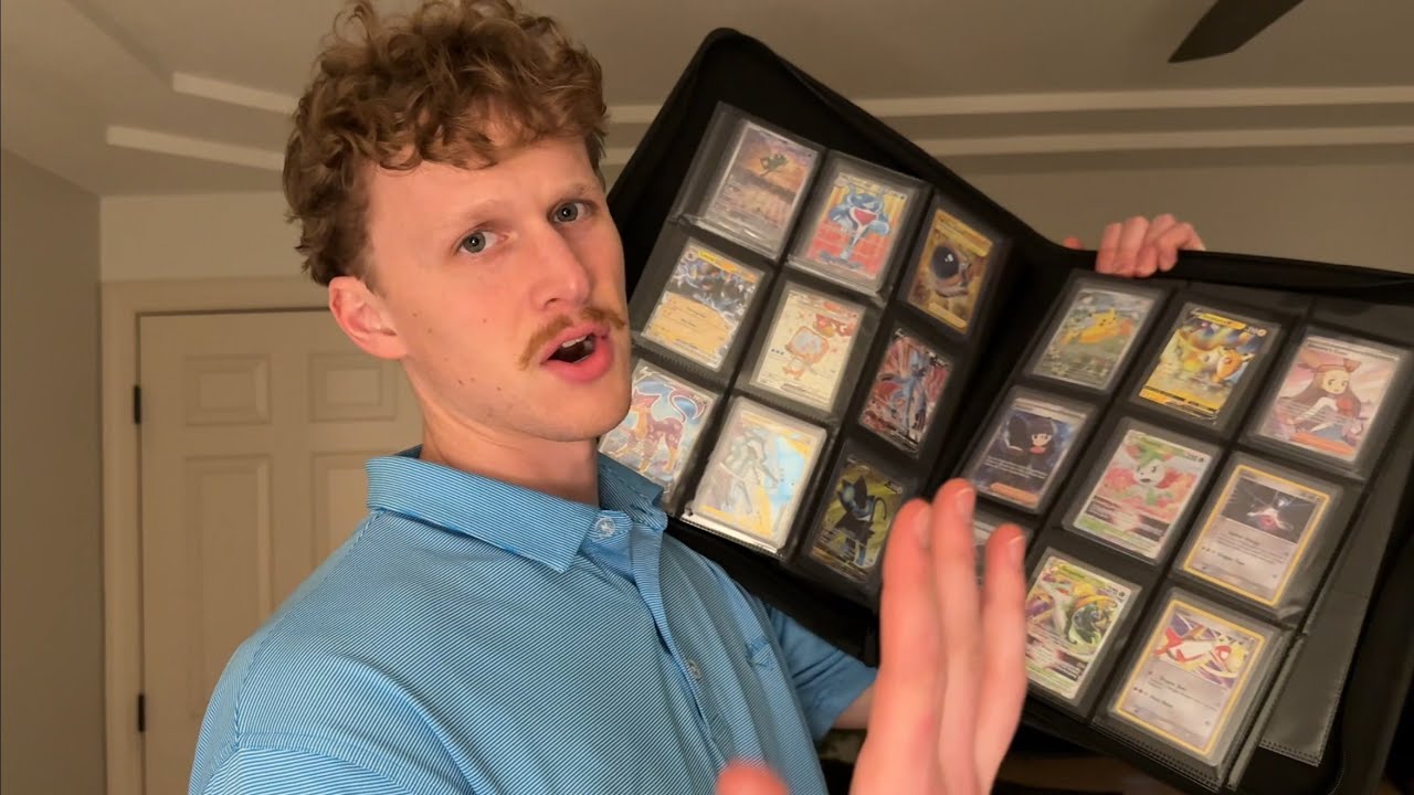 ASMR Showing you my Pokemon cards but I get mad when you don’t like them(I’m sorry)