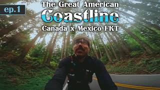 Day 1 | The Great American Coastline (riding From Canada To Mexico) 🇨🇦🇺🇸🇲🇽