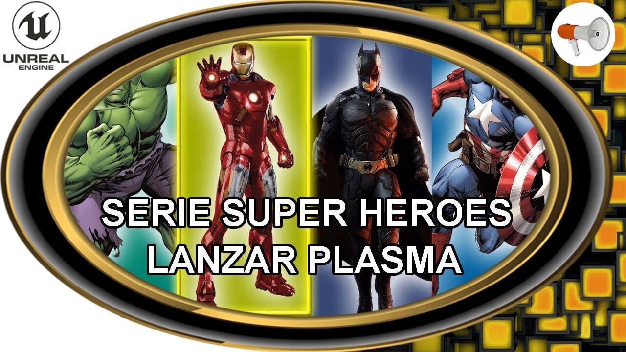 📢 super héroes, lanzar bolas de plasma estilo ironman, Unreal Engine 95, tutorial español.