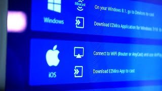 Wireless 4K HD EZCast 2.4/5G WiFi Display Dongle DLNA AirPlay Miracast