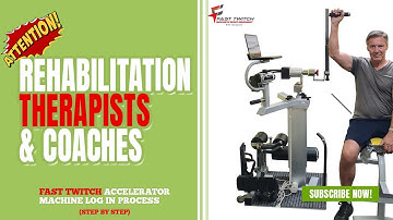 ⚠ Isokinetic Exercise Machine For Rehabilitation Therapists and Coaches