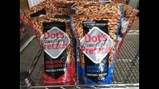 Table Top Review Dots Pretzels