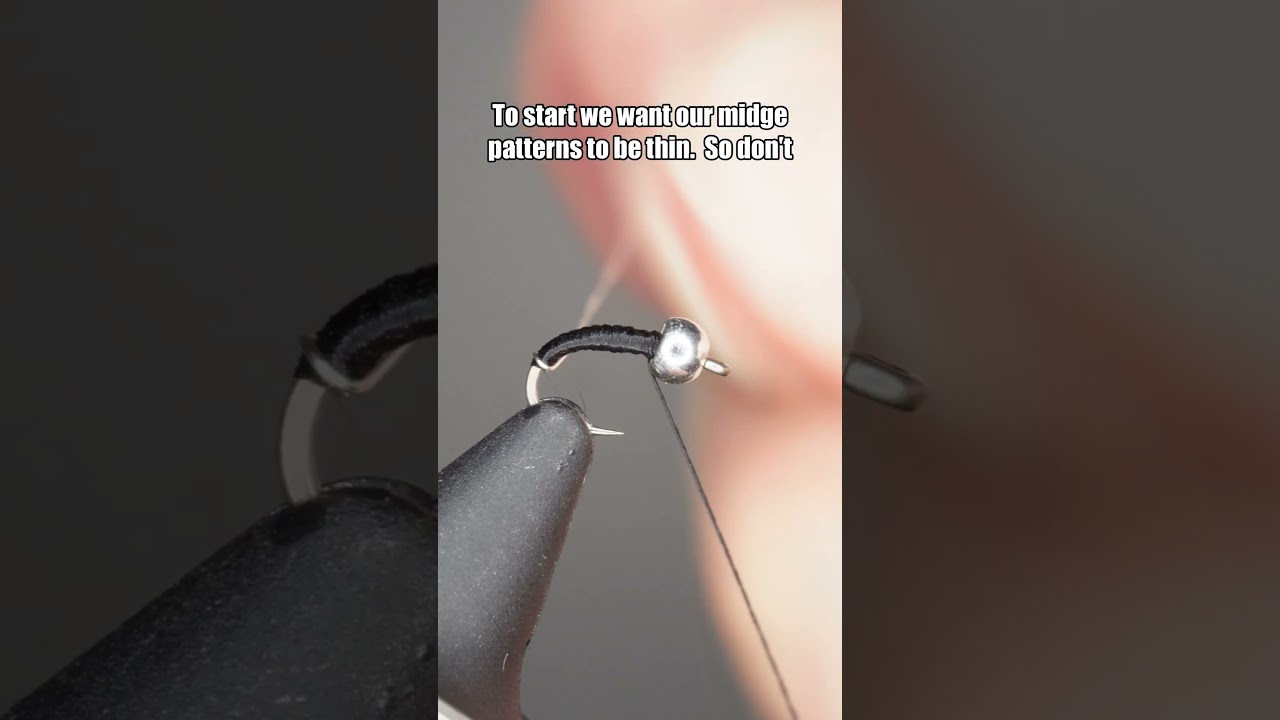 Zebra Midge | Fly Tying Tutorial