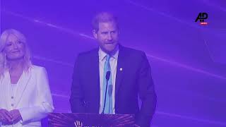 Prince Harry delivers speech at WellChild Awards ceremony
