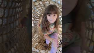 Here Is Our Youngest Granddaughter Walking Through A Rope Tunnel At Wonderscope