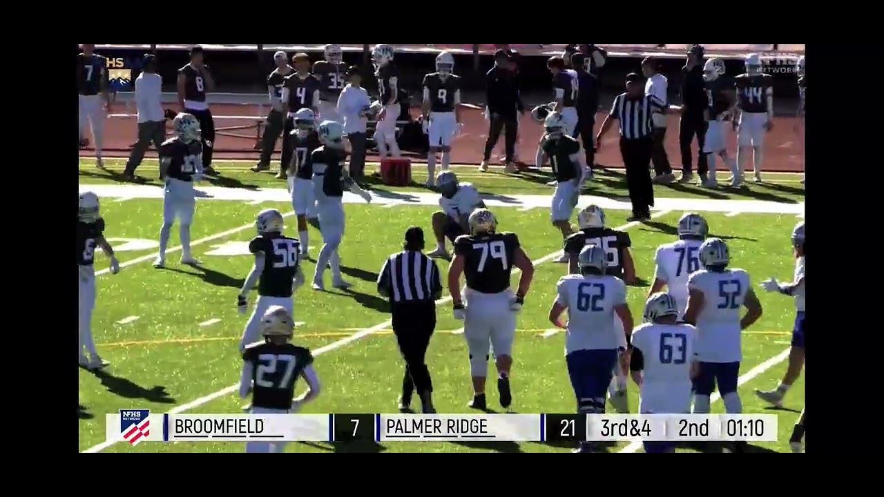 Hitch Route | Playoffs vs Palmer Ridge HS | 11/22/2025 | Junior Year | Gavin Montoya #7